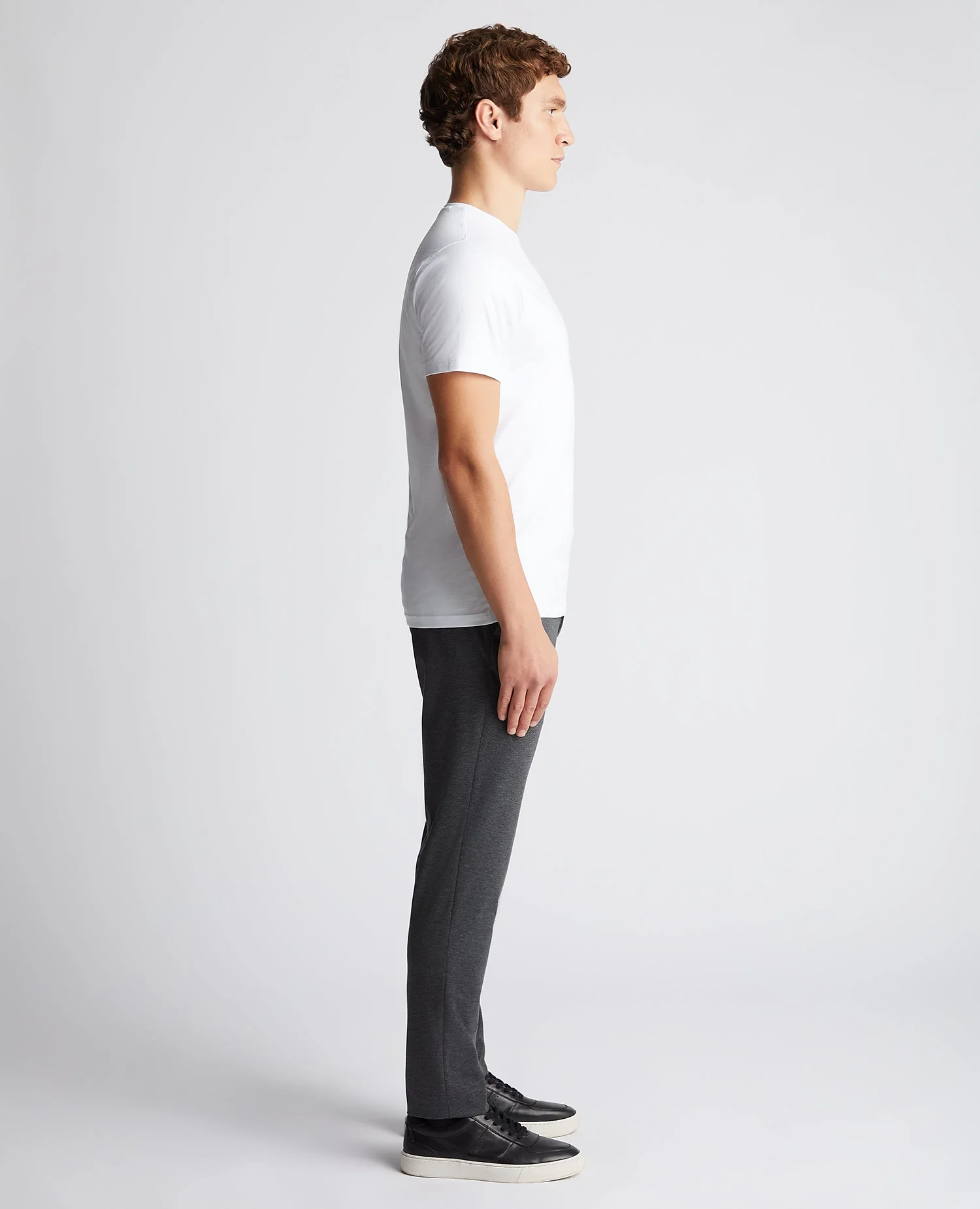 Slim Leg Stretch Formal Trousers - Image 4