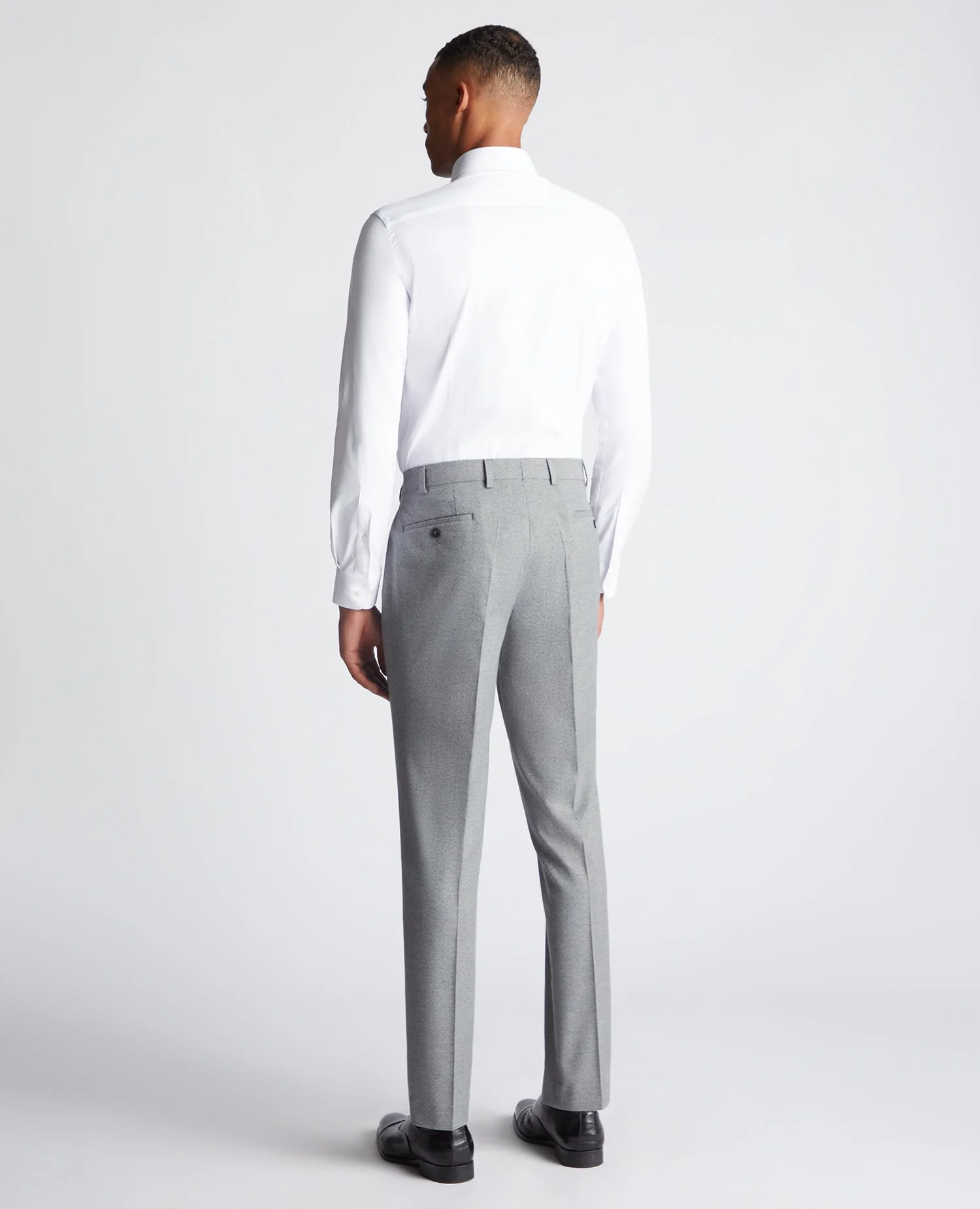 Slim Leg Stretch Formal Trousers - Image 3