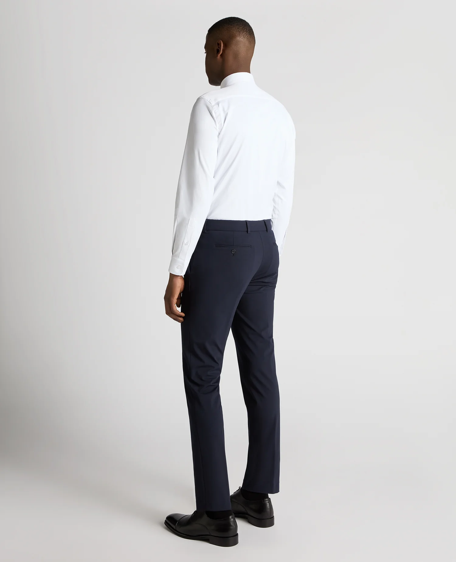 Slim Leg Stretch Trousers - Image 3