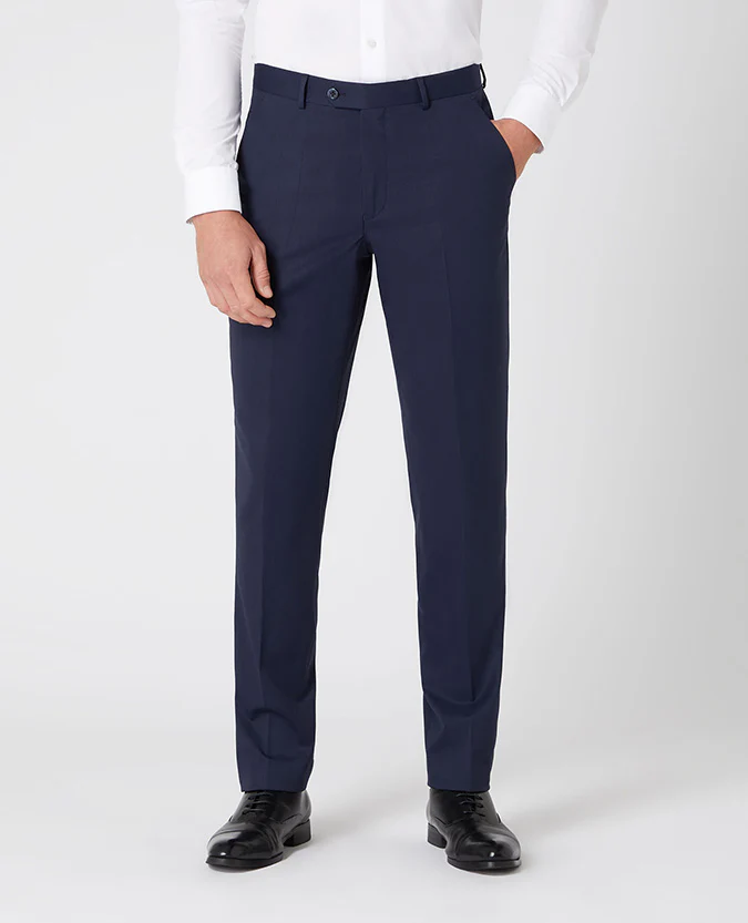 Slim Fit Wool-Blend Stretch Mix and Match Trousers
