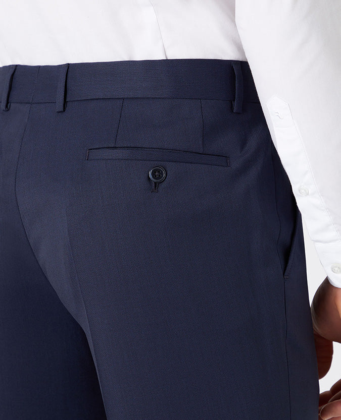 Slim Fit Wool-Blend Stretch Mix and Match Trousers - Image 5