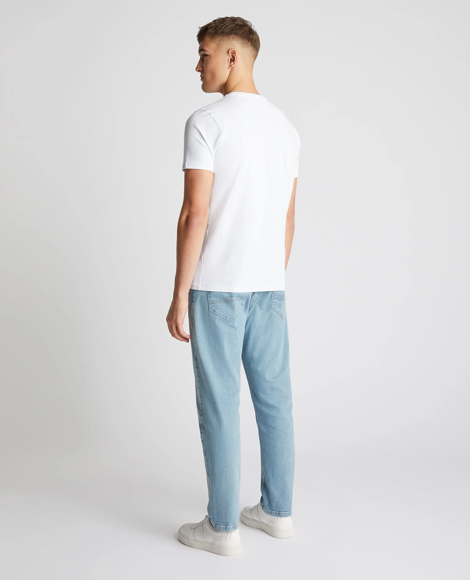 Roman Modern Straight Fit Comfort Stretch Jean - Image 3