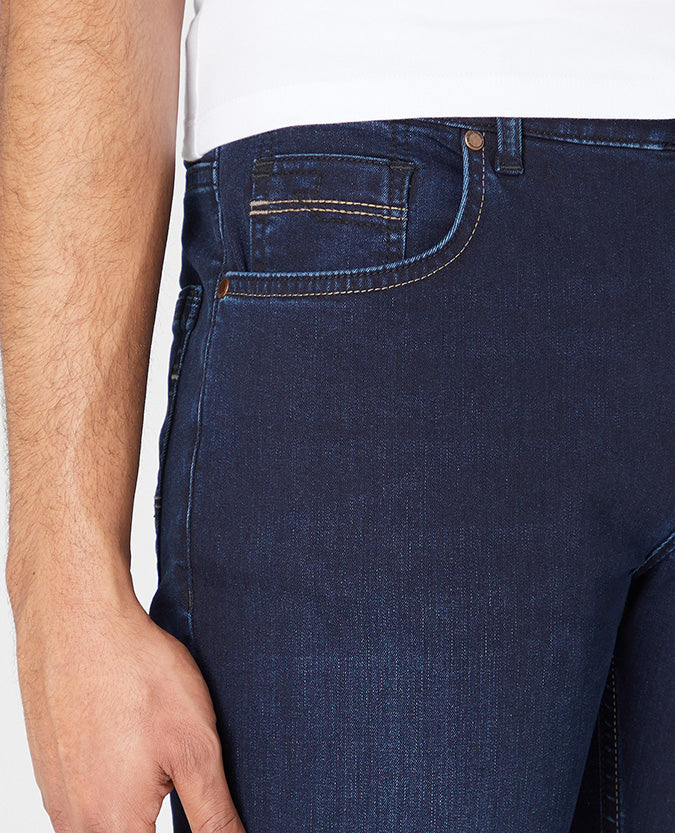 Rogan Straight Leg Cotton Power Stretch Jeans - Image 4