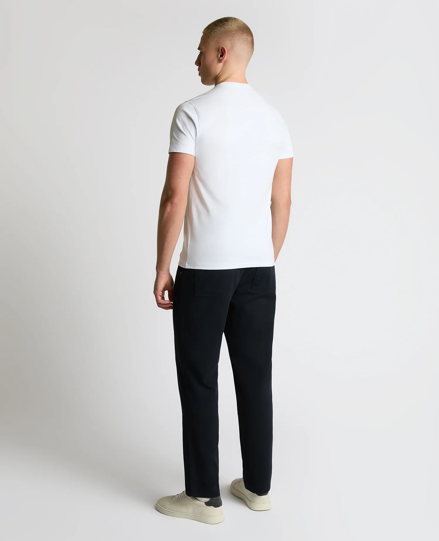 Straight Leg Cotton-Stretch Carpenter Pant - Image 3