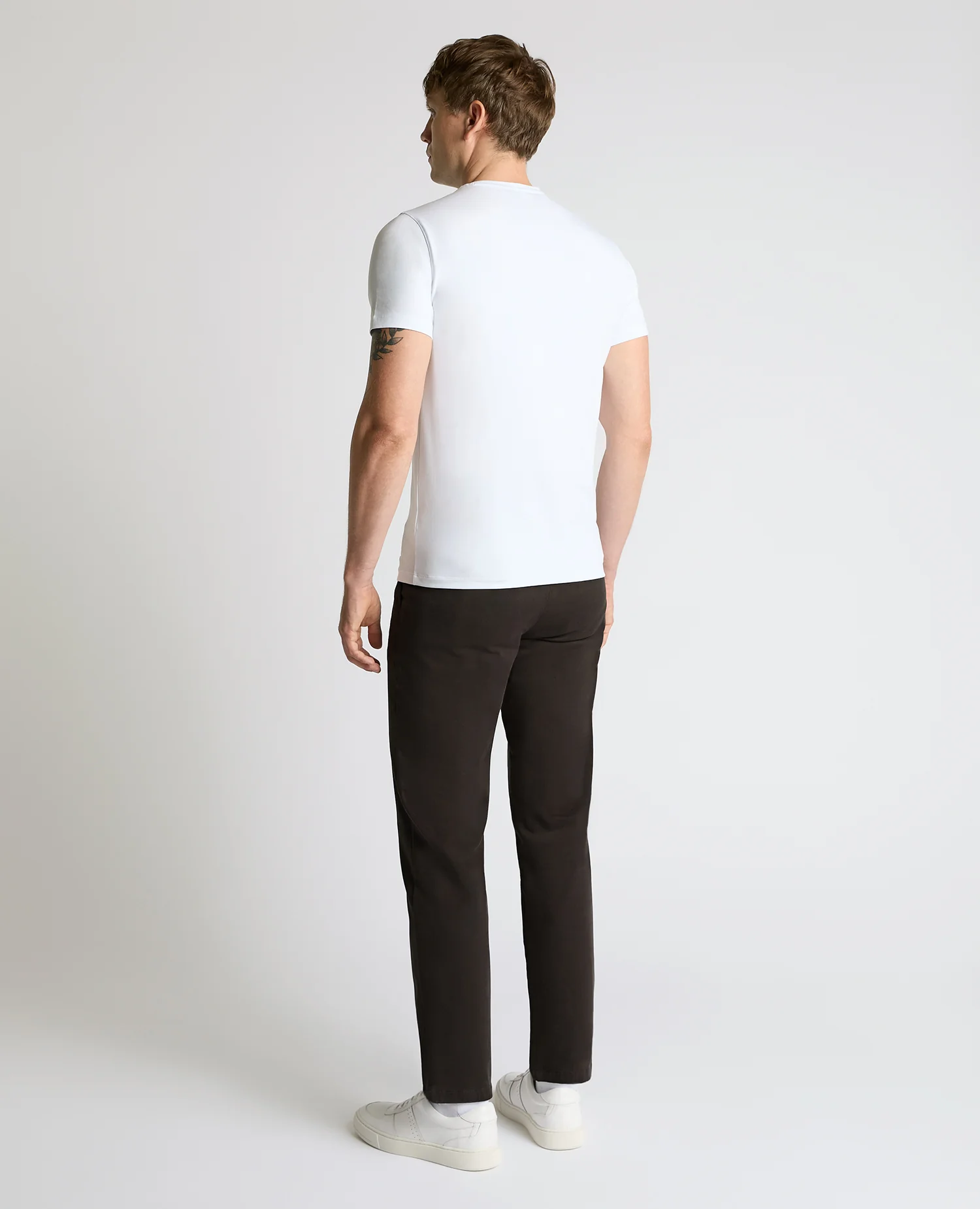 Straight Leg Cotton-Stretch Riley Chinos - Image 3