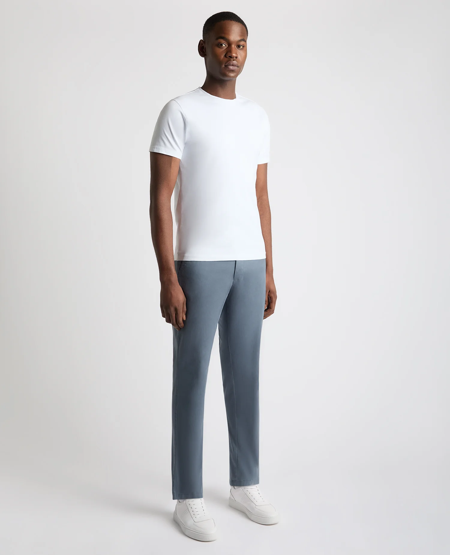 Straight Leg Cotton Stretch Chino - Image 2