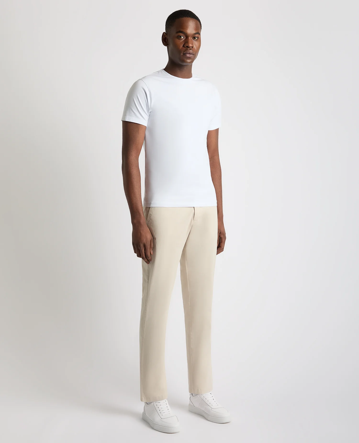 Straight Leg Cotton Stretch Chino - Image 2