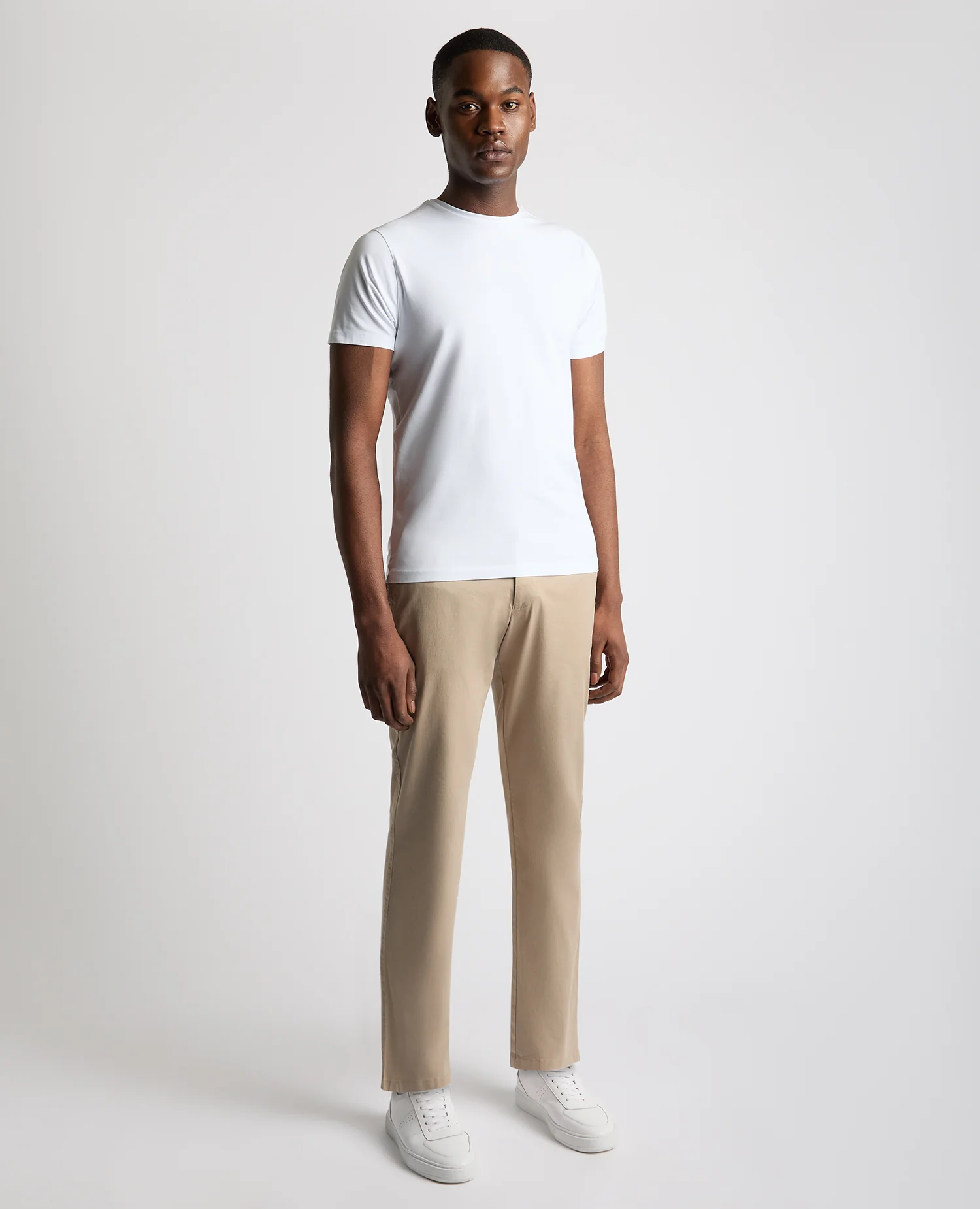 Straight Leg Cotton Stretch Chino - Image 2