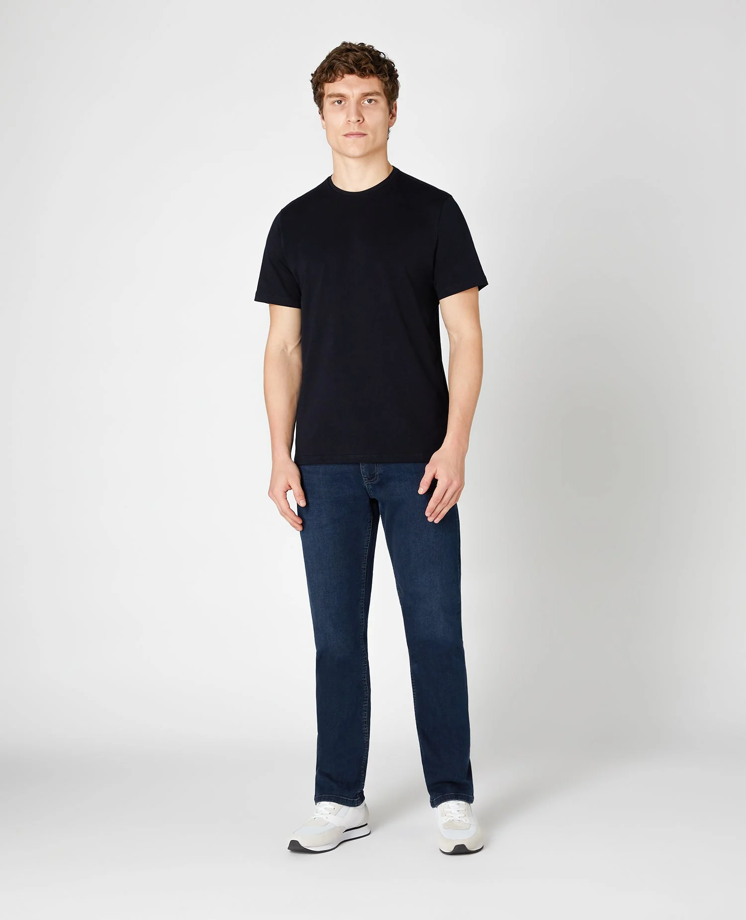 Ramsey Straight Leg Cotton-Stretch Jeans - Image 2