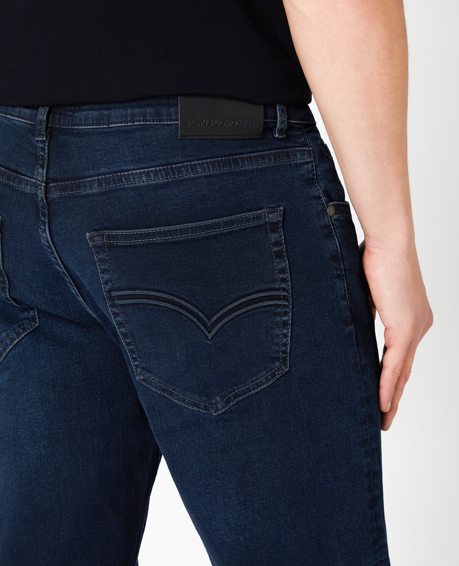 Ramsey Straight Leg Cotton-Stretch Jeans - Image 5