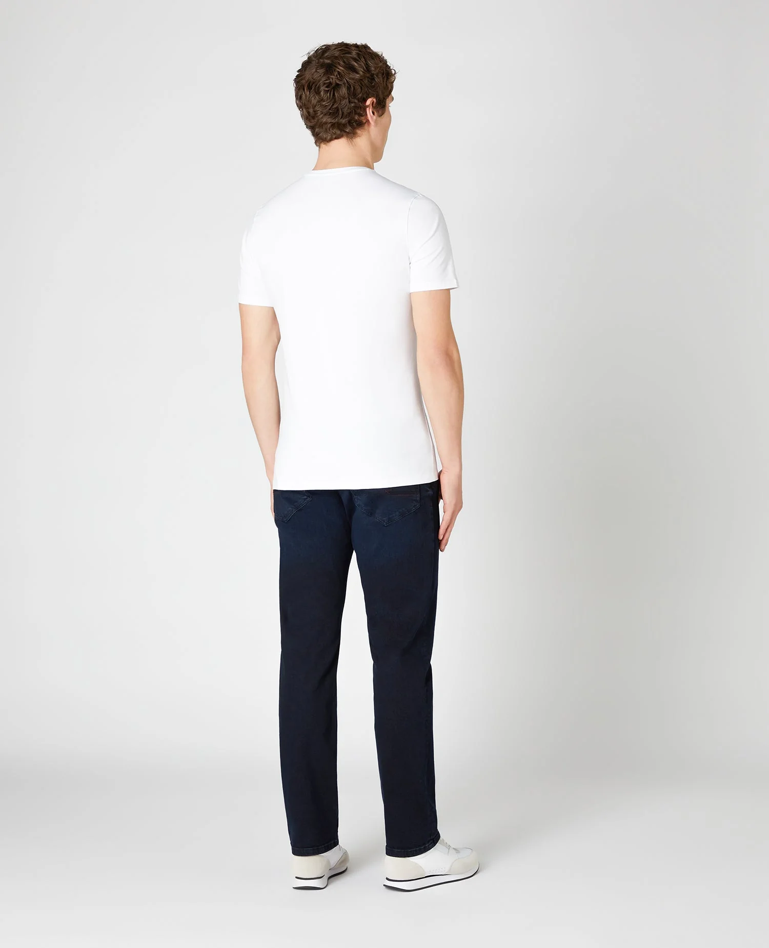 Rolston Straight Leg Cotton Stretch Jeans - Image 3