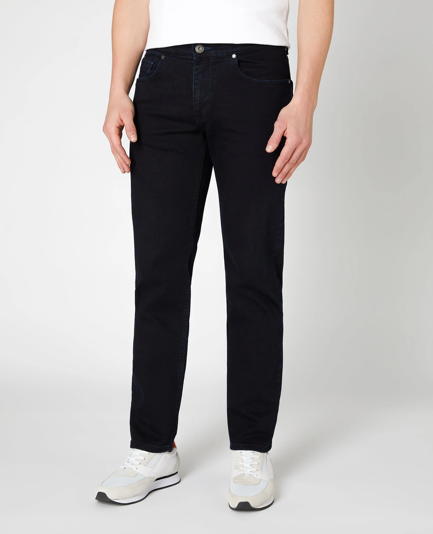 Rolston Straight Leg Cotton Stretch Jeans