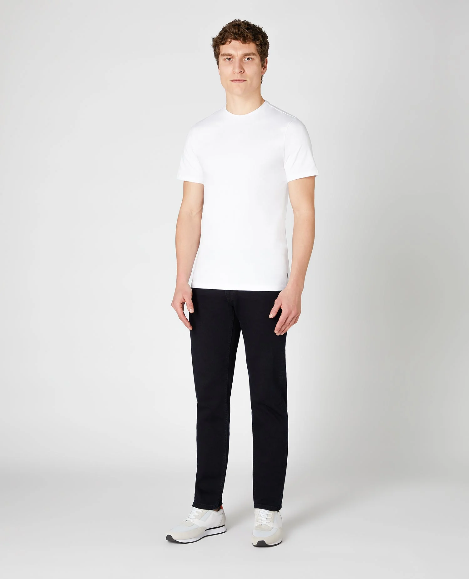 Rolston Straight Leg Cotton Stretch Jeans - Image 2