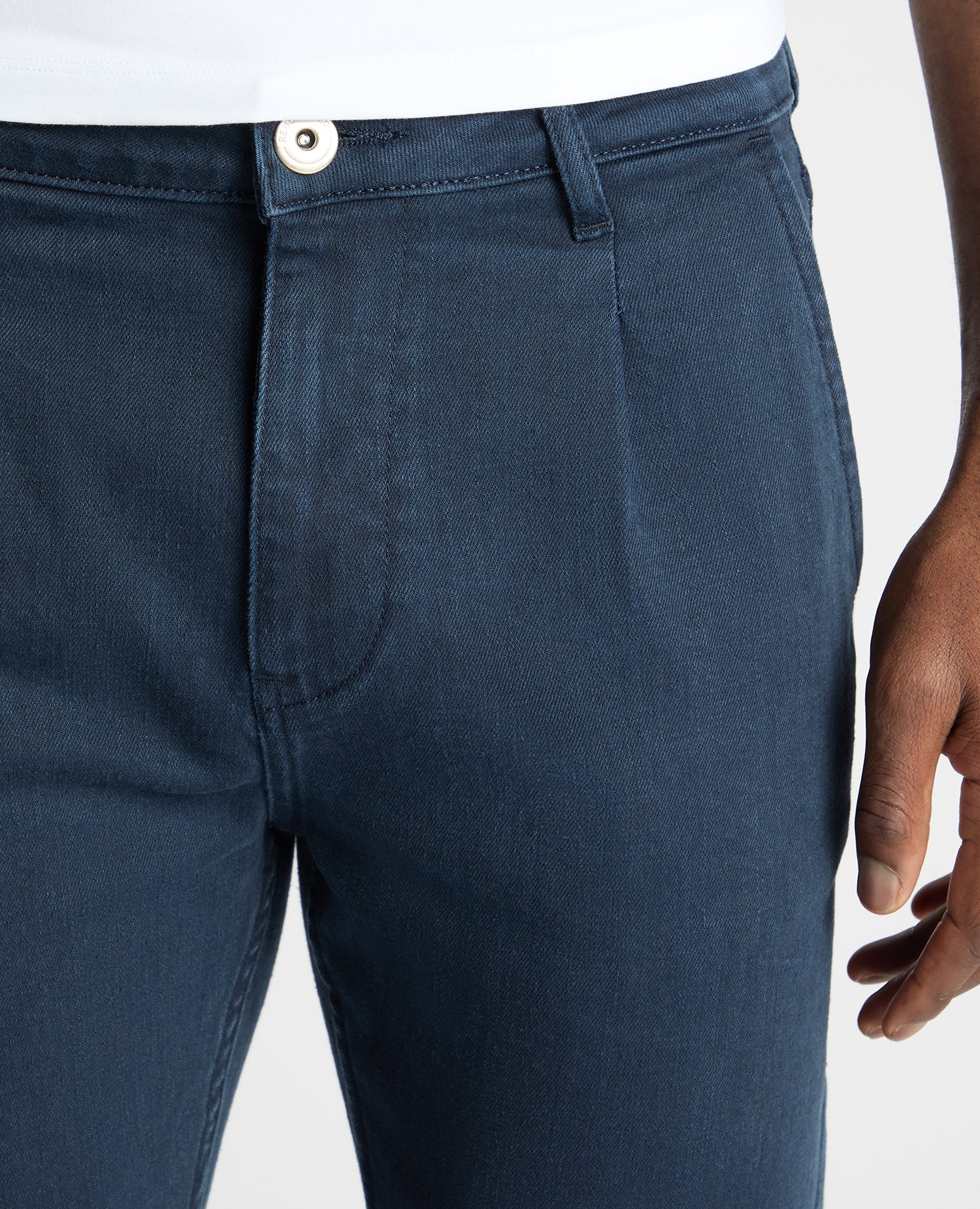 Straight leg cotton stretch jean - Image 4