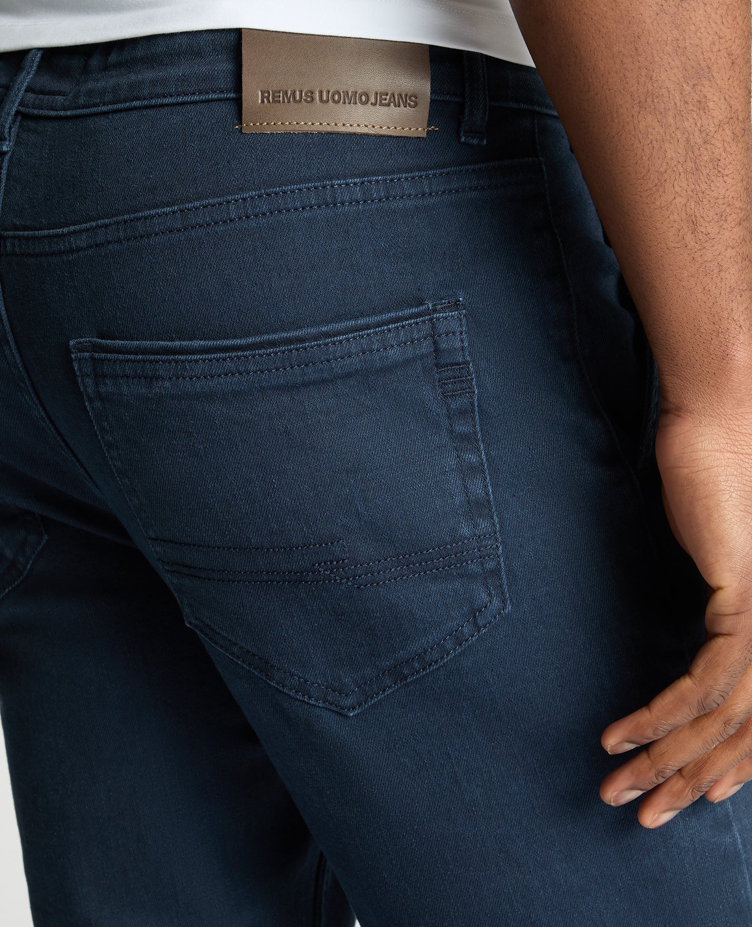 Straight leg cotton stretch jean - Image 5