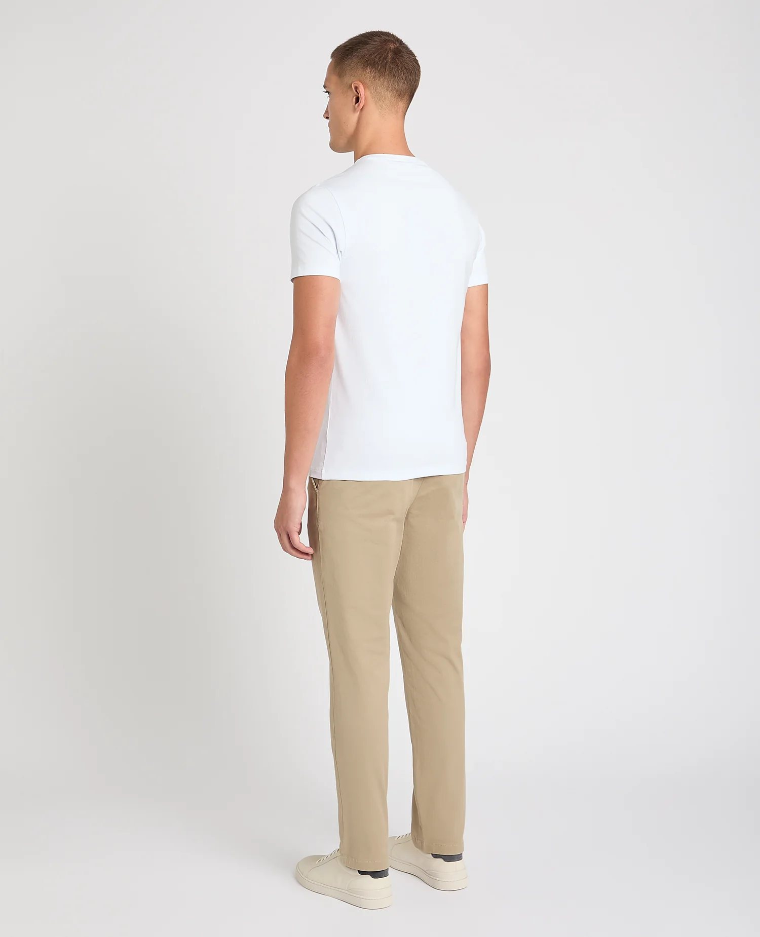 Straight Leg Cotton-Stretch Ronan Chino - Image 3