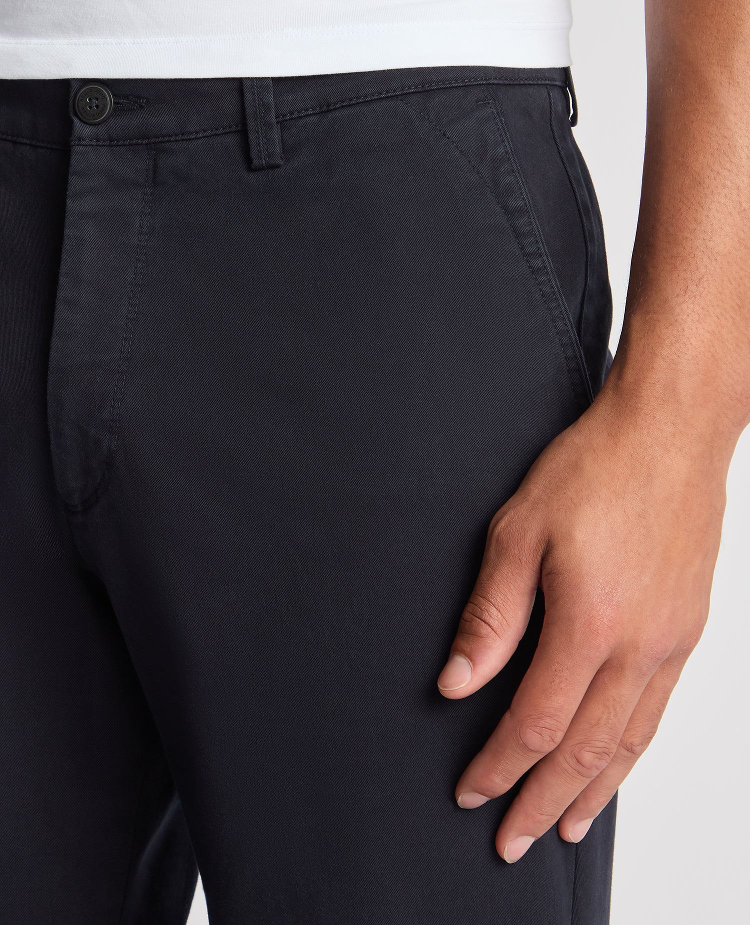 Straight Leg Cotton-Stretch Ronan Chino - Image 5