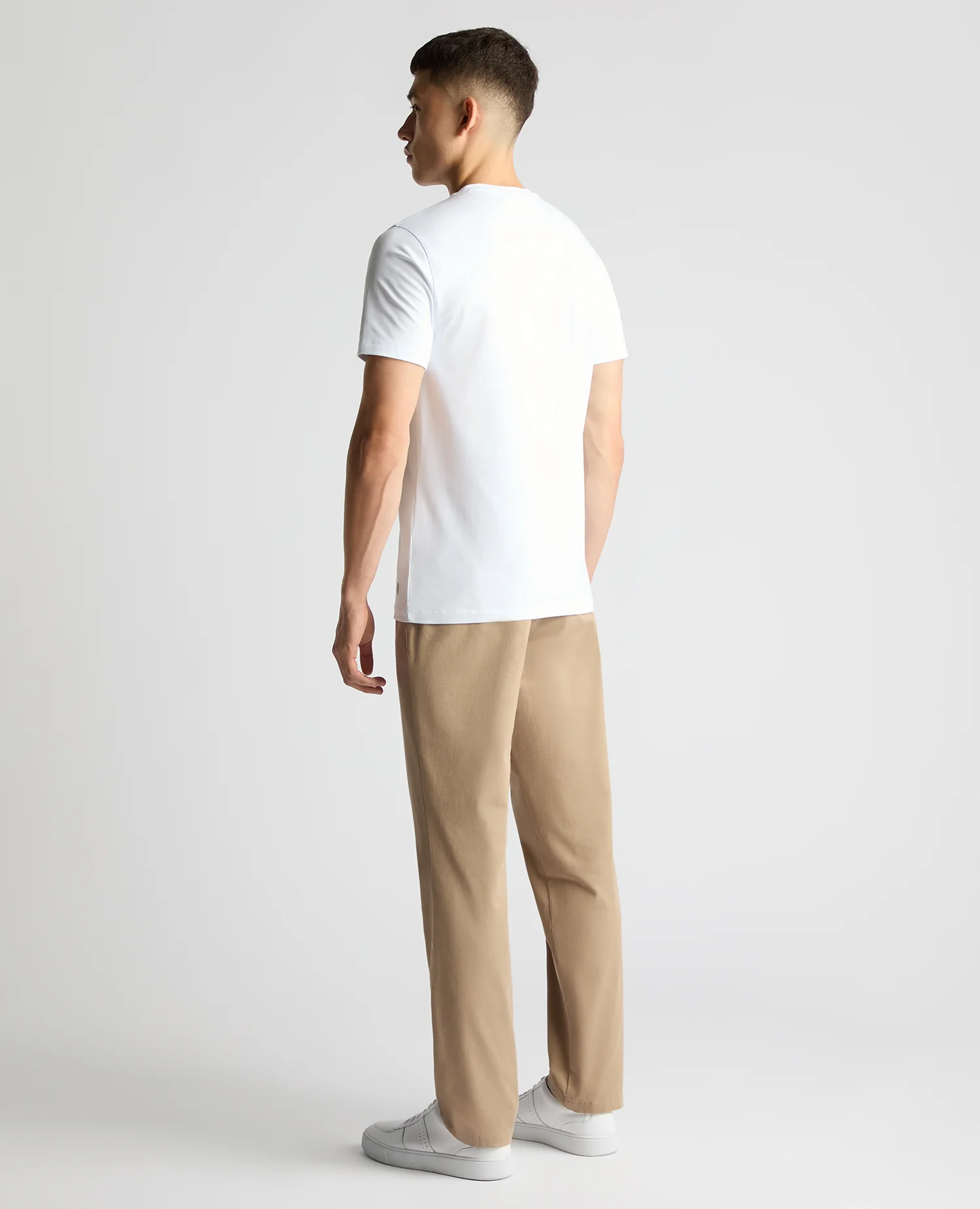 Straight Leg Cotton-Stretch Washed Chino - Image 3