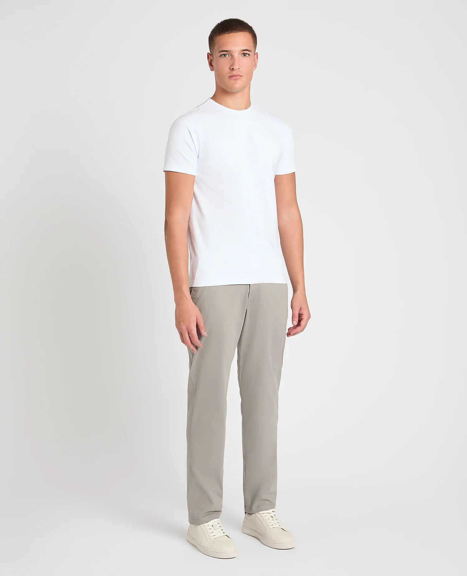 Straight Leg Cotton-Stretch Ronan Chino - Image 2