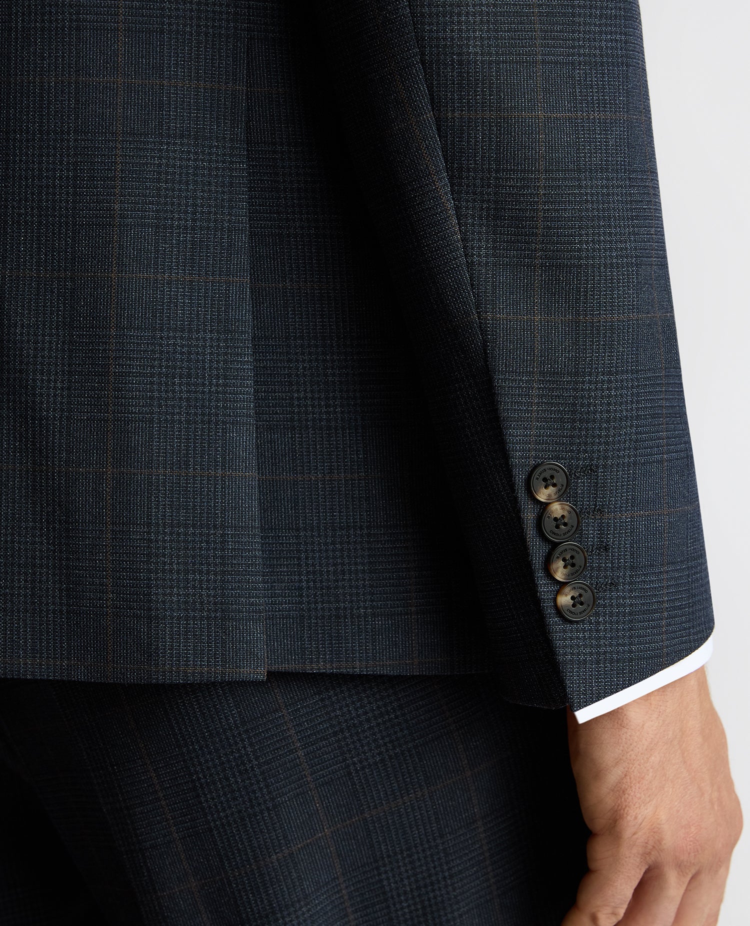 Slim Fit Double-Breasted Stretch Jacket - Image 5