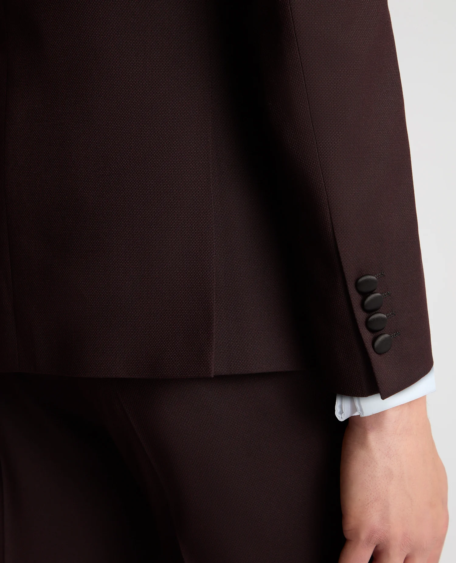 Slim fit polyviscose suit jacket - Image 6