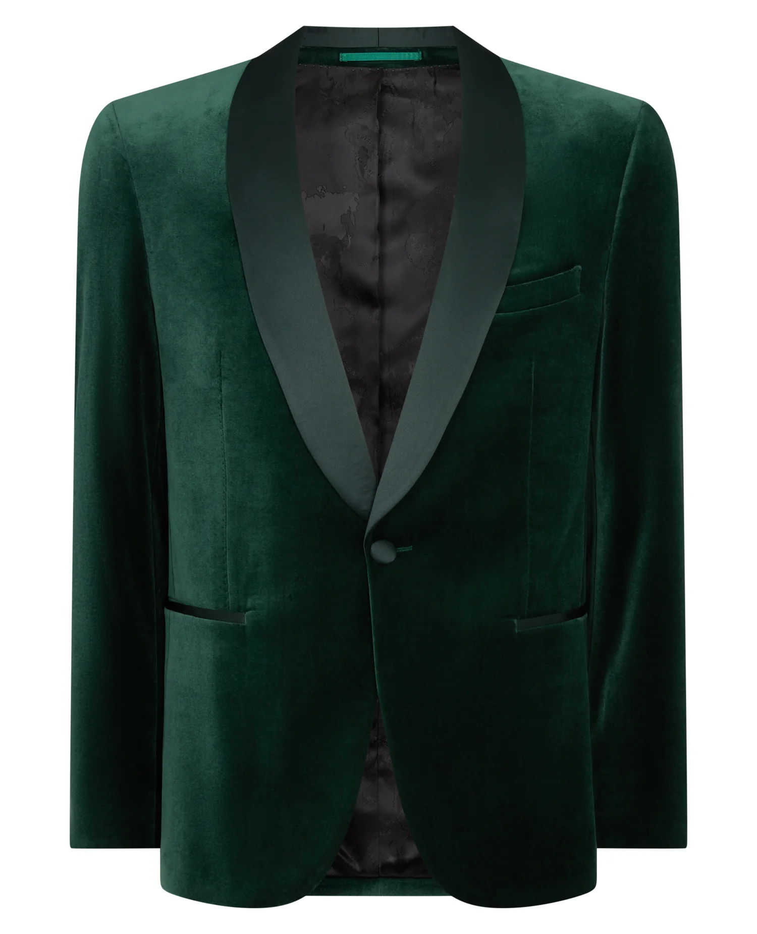 Slim Fit Velvet Dinner Jacket - Image 6