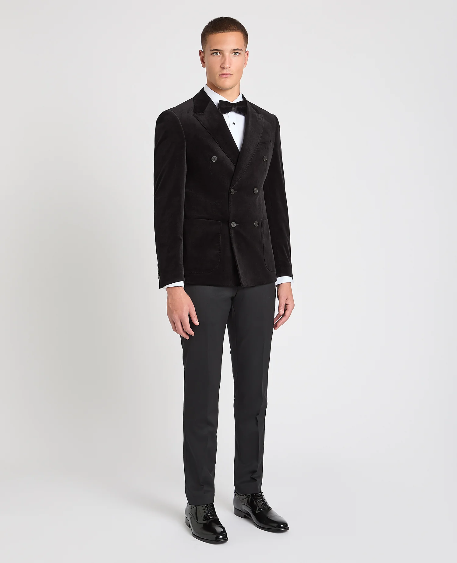 Slim fit cotton stretch suit jacket - Image 2