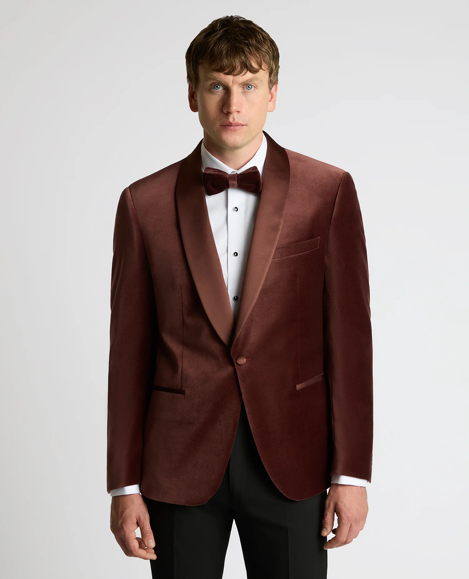 Slim Fit Velvet Dinner Jacket