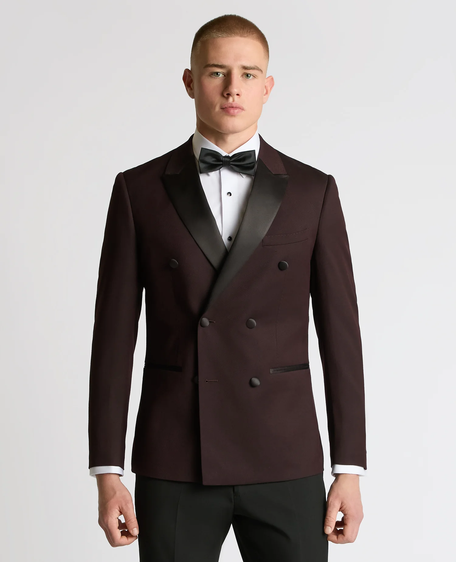 Slim Fit Double-Breasted Jacket