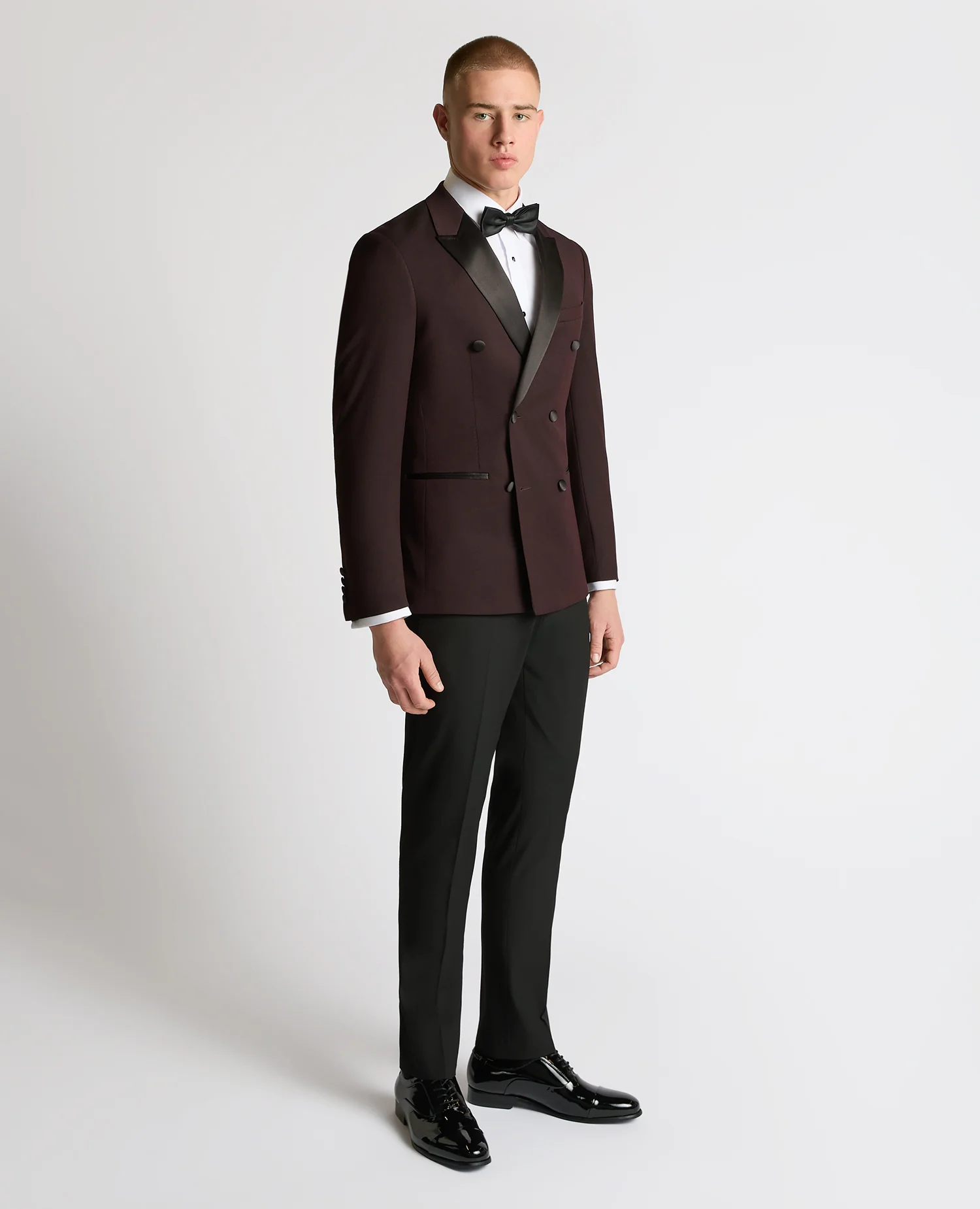 Slim Fit Double-Breasted Jacket - Image 2