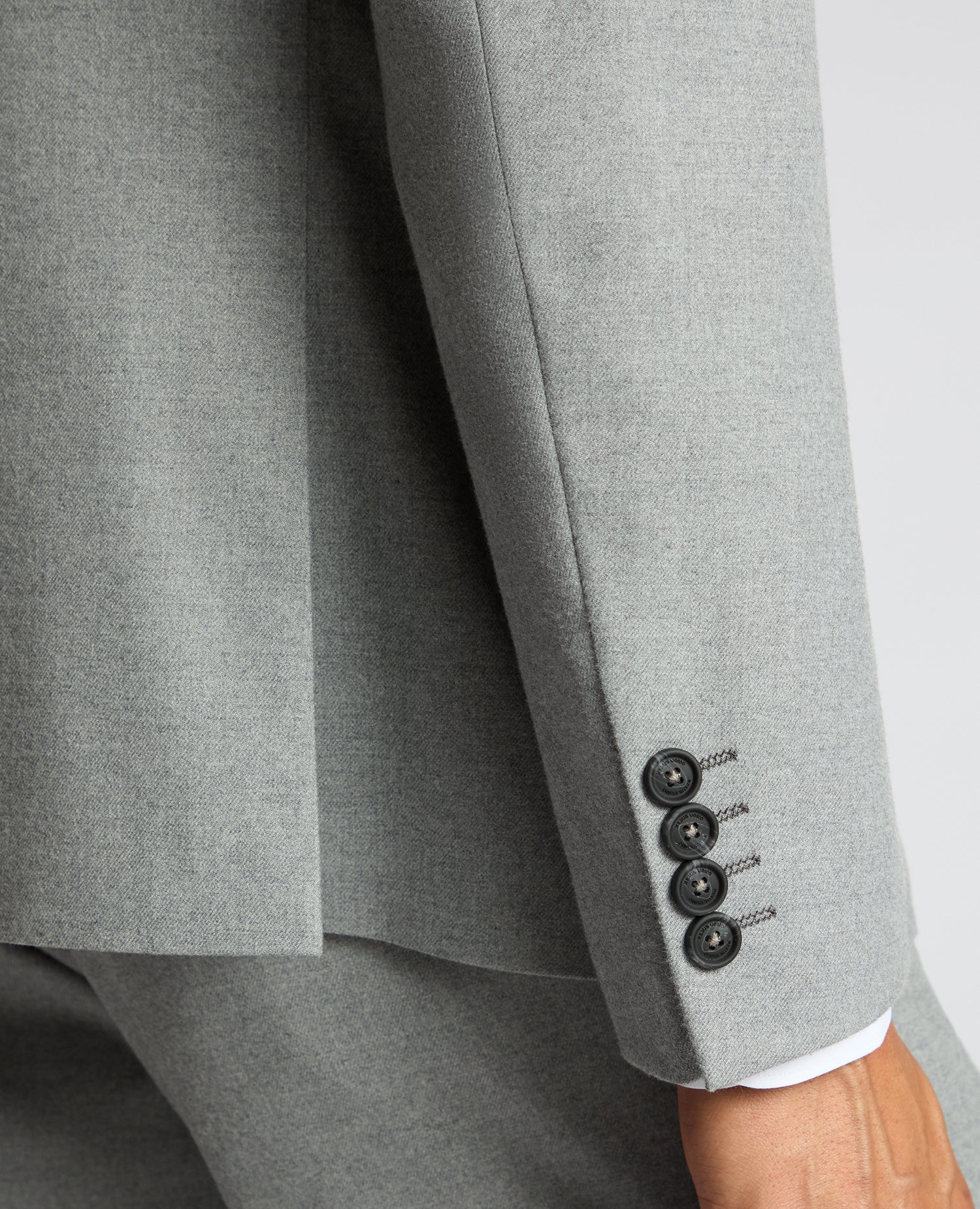 Slim Fit Double-Breasted Stretch Jacket - Image 5