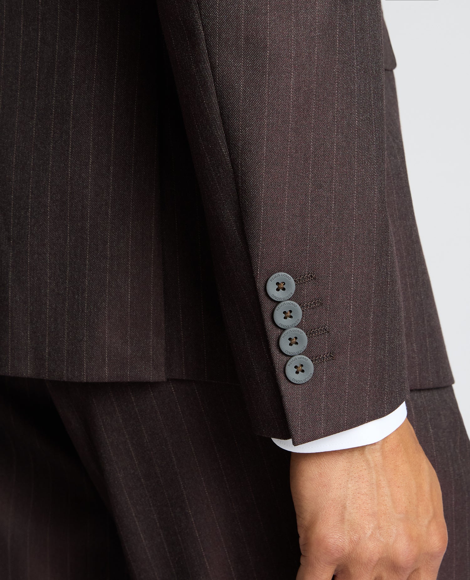 Slim Fit Stripe Stretch Jacket - Image 5