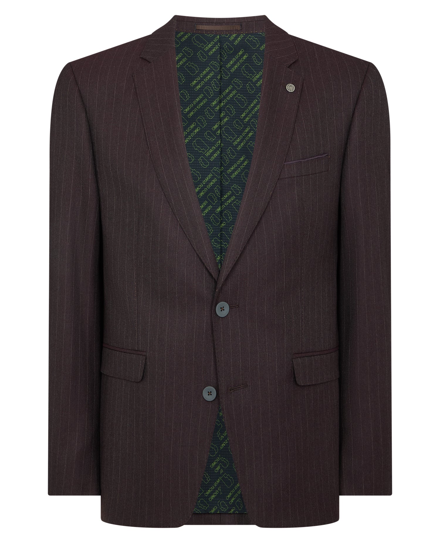 Slim Fit Stripe Stretch Jacket - Image 6