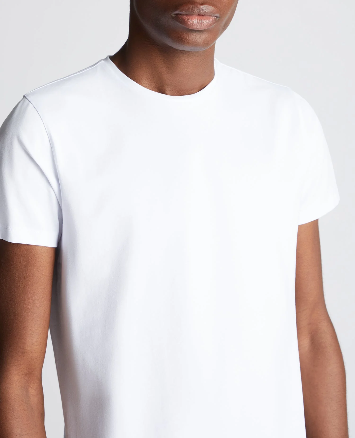 Cotton Stretch Crew Neck Brotherhood T-Shirt - Image 5