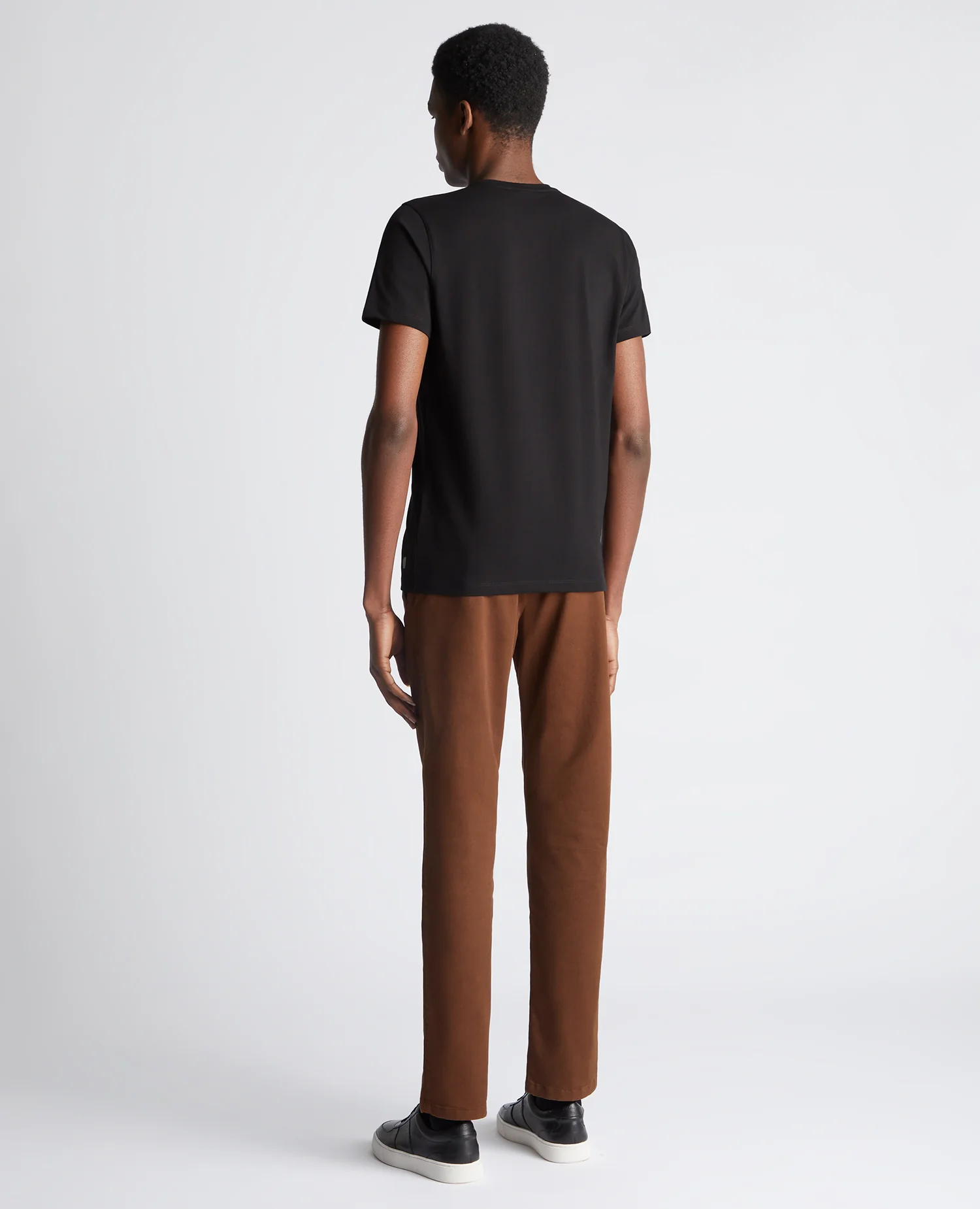Cotton Stretch Crew Neck Brotherhood T-Shirt - Image 3
