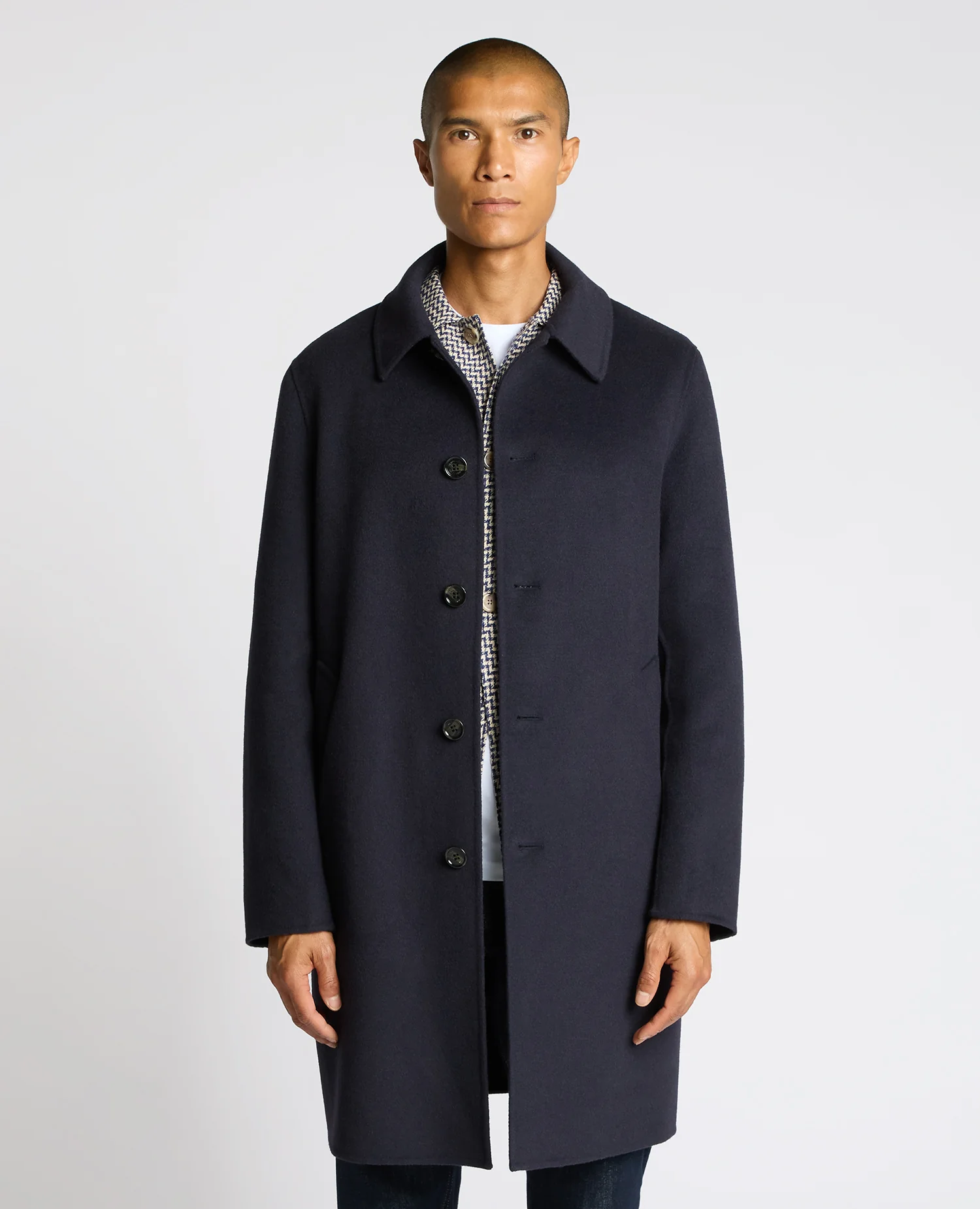 Tatum Relaxed Fit Wool Rich Overcoat