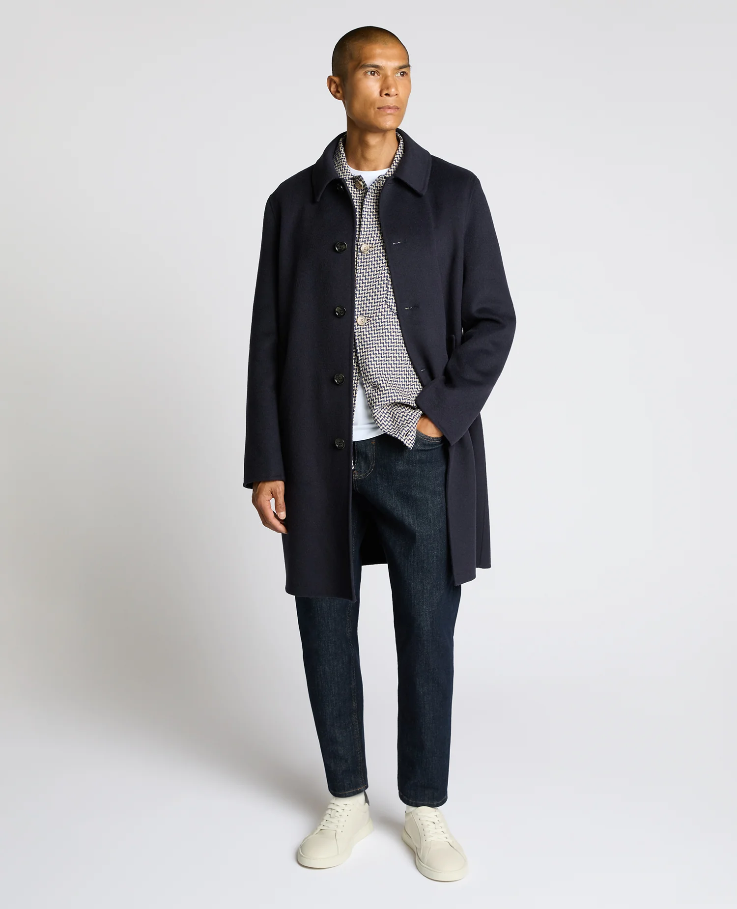 Tatum Relaxed Fit Wool Rich Overcoat - Image 2
