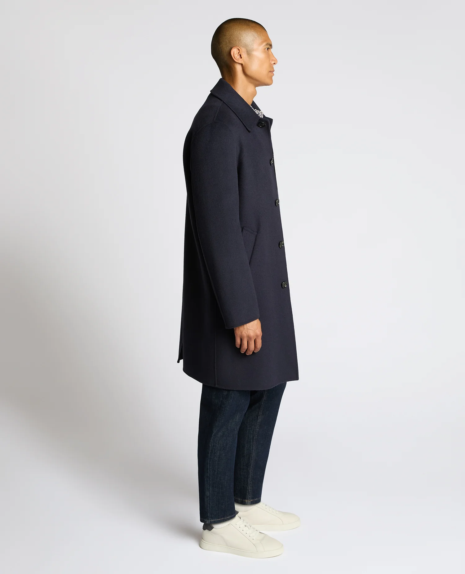 Tatum Relaxed Fit Wool Rich Overcoat - Image 4