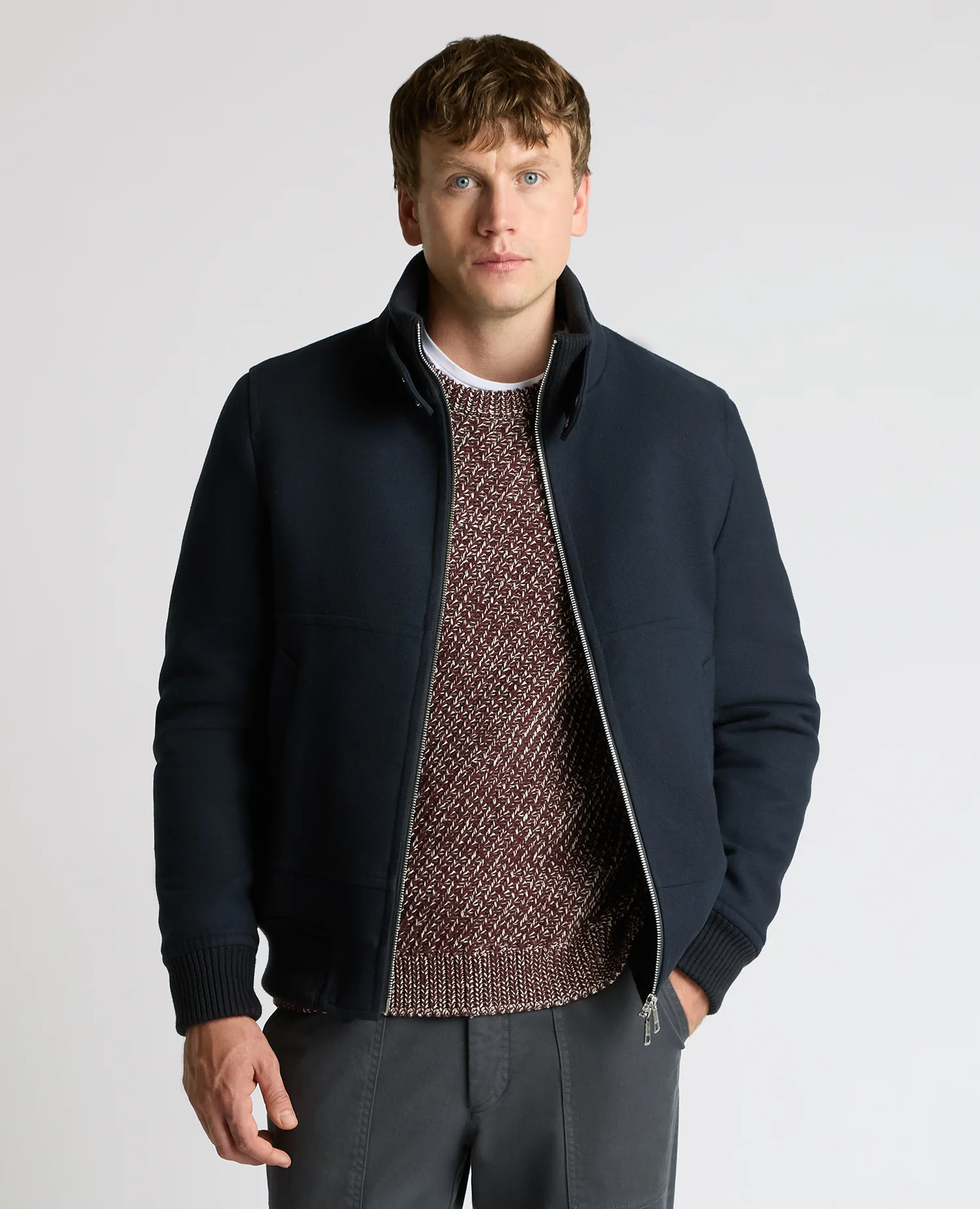 Braxton Regular Fit Twill Jacket