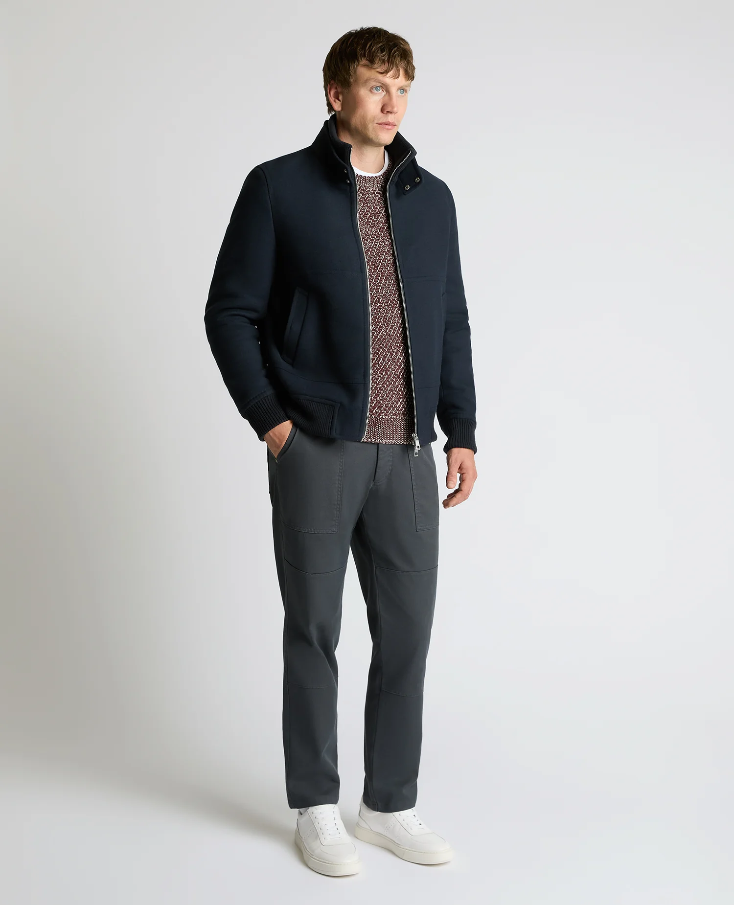 Braxton Regular Fit Twill Jacket - Image 4
