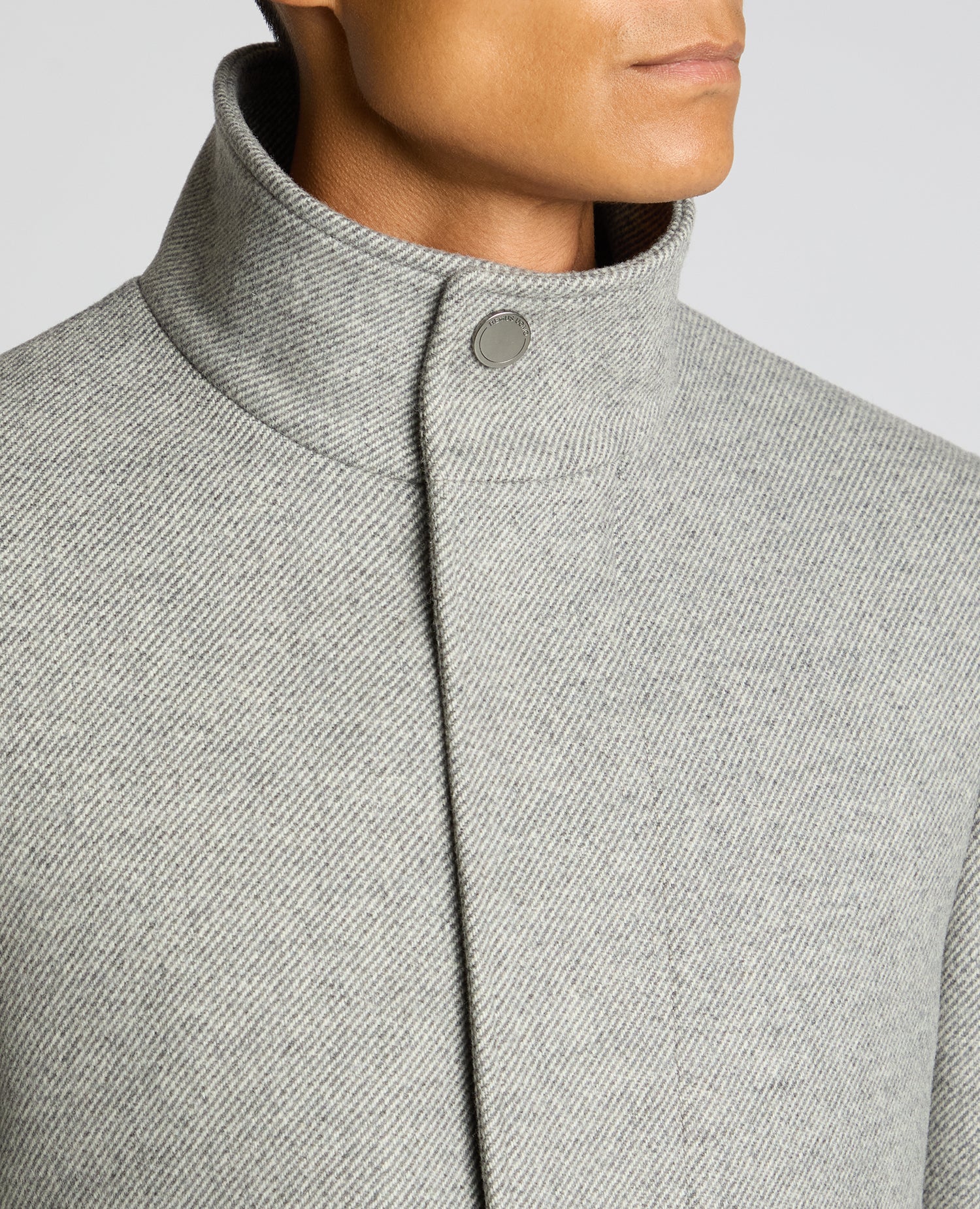 Jacob Regular Fit Wool Blend Coat - Image 5