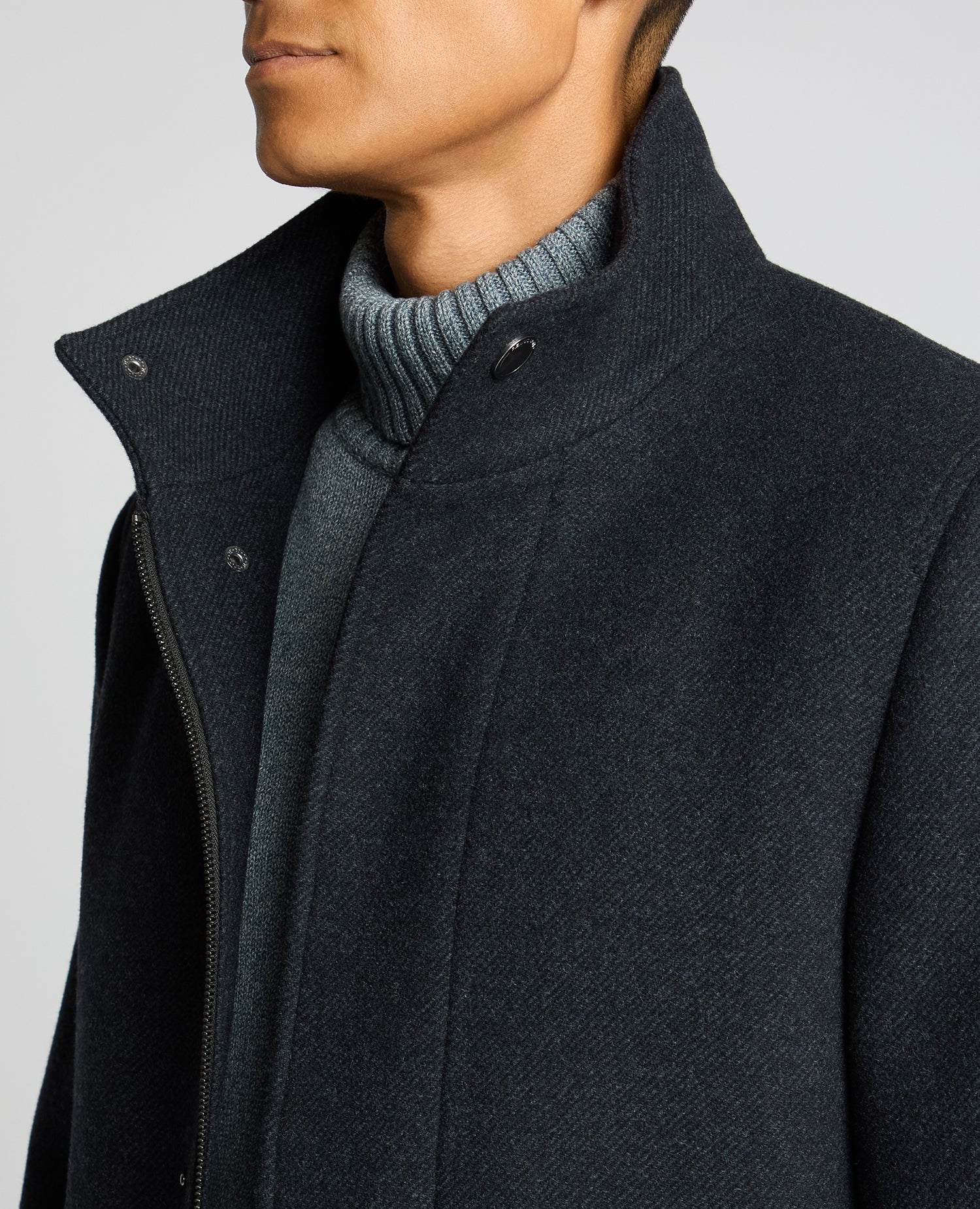 Jacob Regular Fit Wool Blend Coat - Image 5