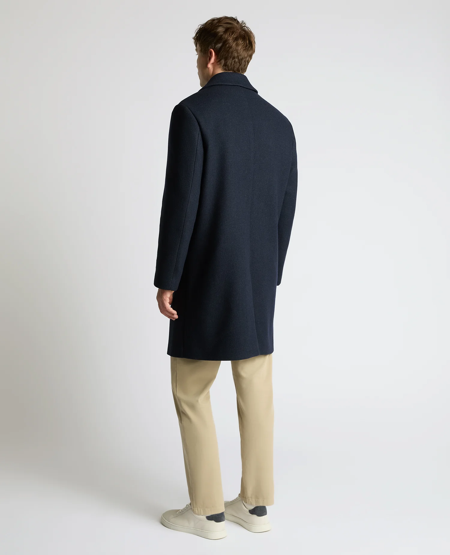 Dylan Relaxed Fit Wool Blend Coat - Image 3
