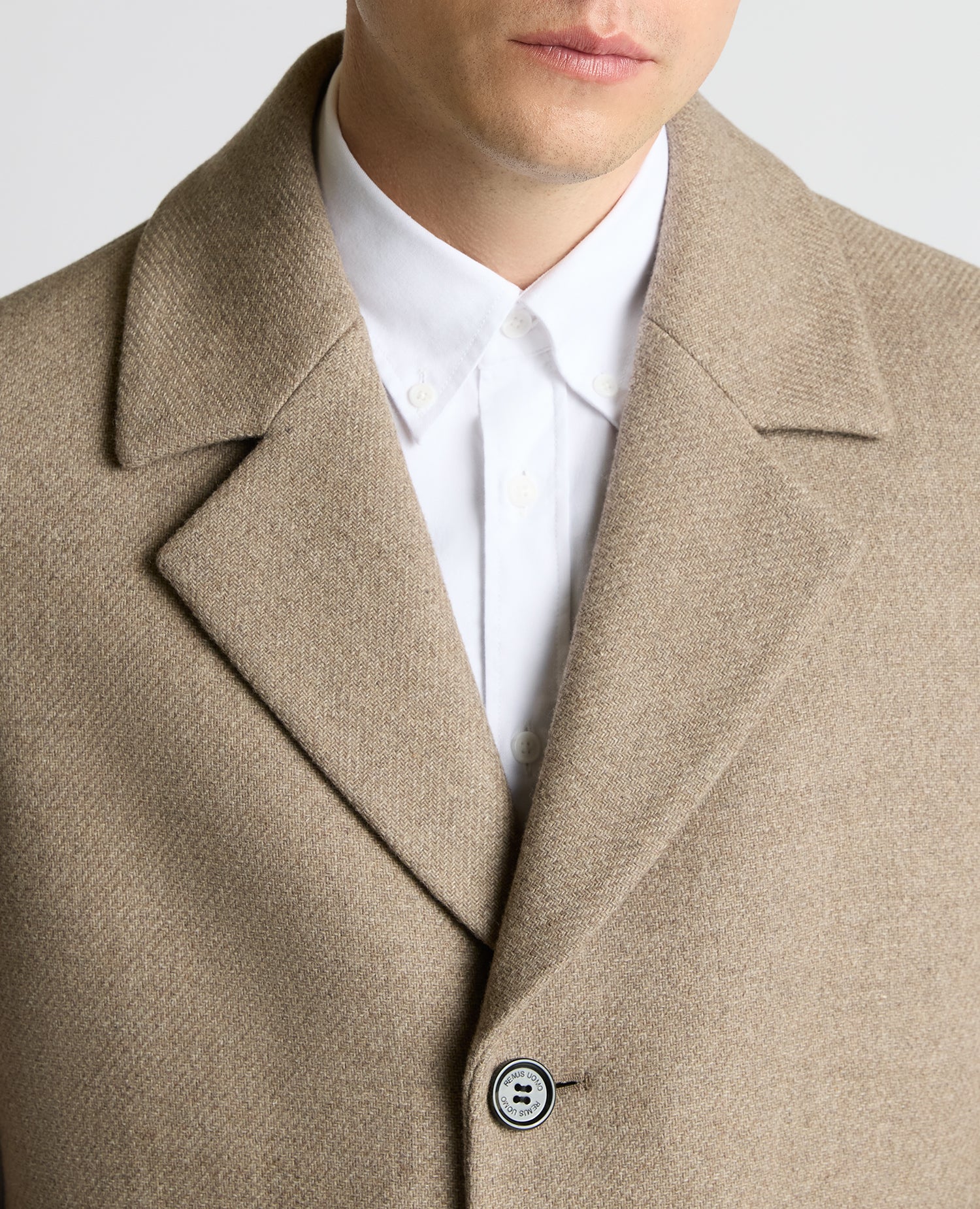 Dylan Relaxed Fit Wool Blend Coat - Image 5