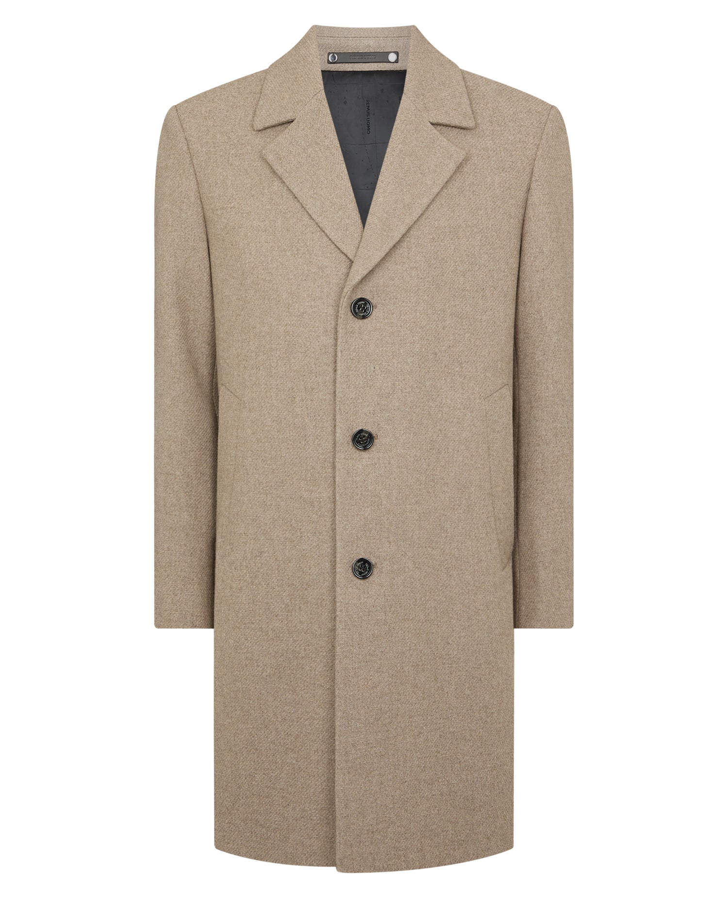 Dylan Relaxed Fit Wool Blend Coat - Image 7