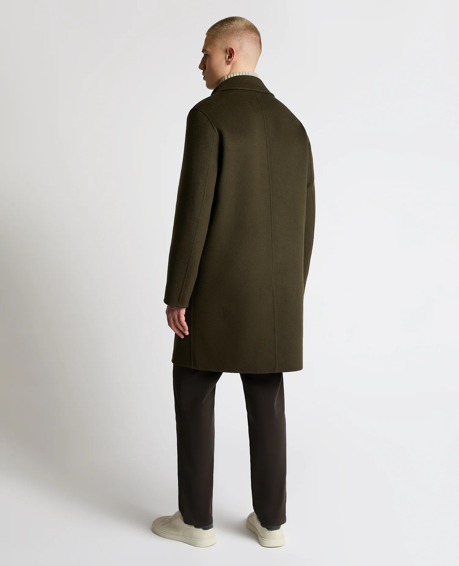 Tatum Relaxed Fit Wool Rich Overcoat - Image 3