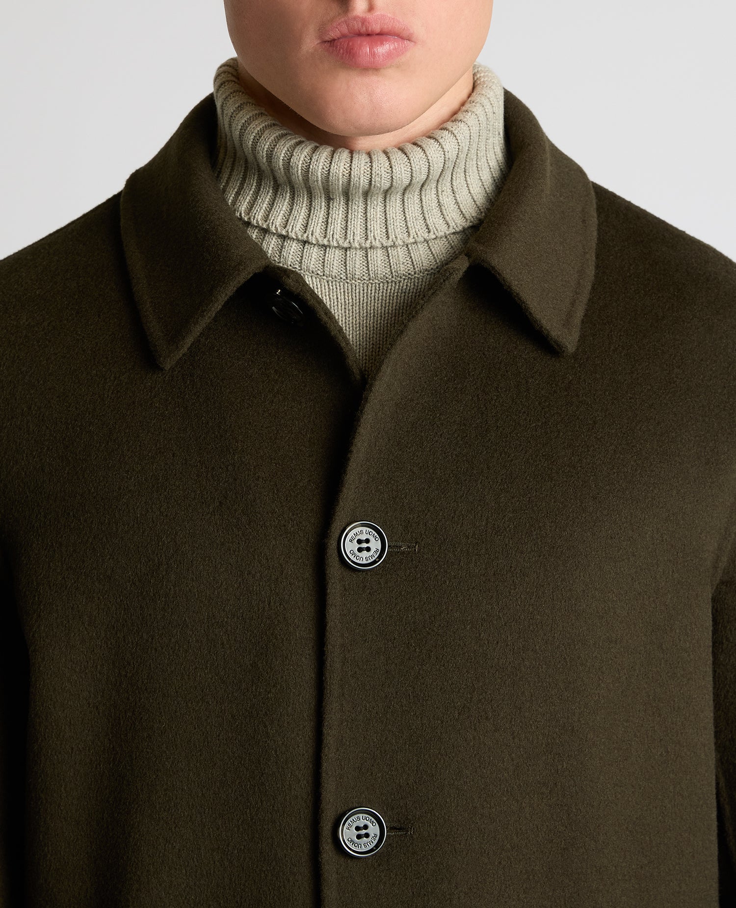 Tatum Relaxed Fit Wool Rich Overcoat - Image 5