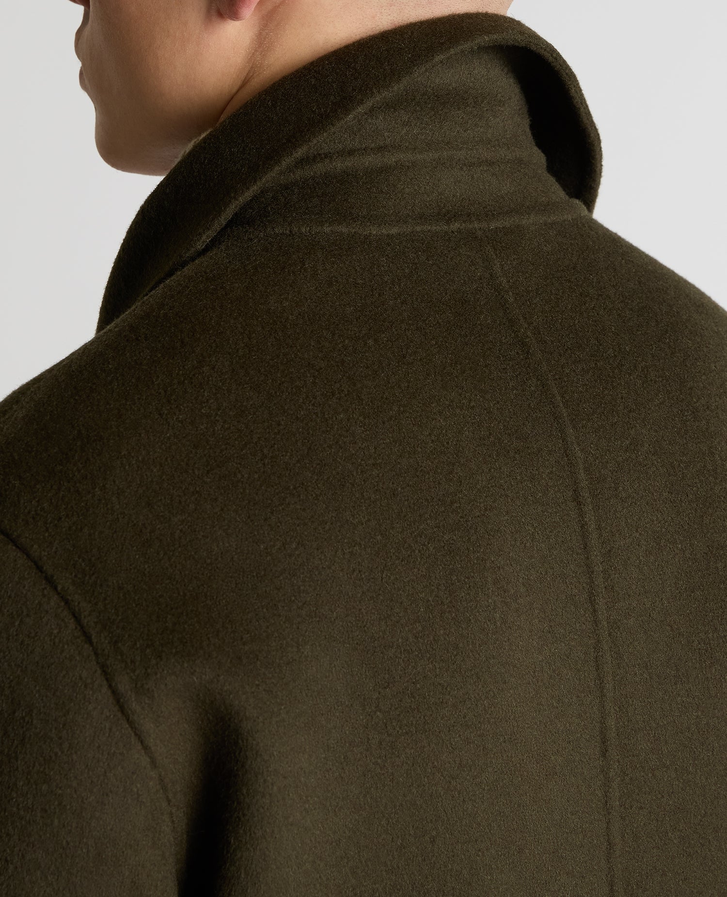 Tatum Relaxed Fit Wool Rich Overcoat - Image 6