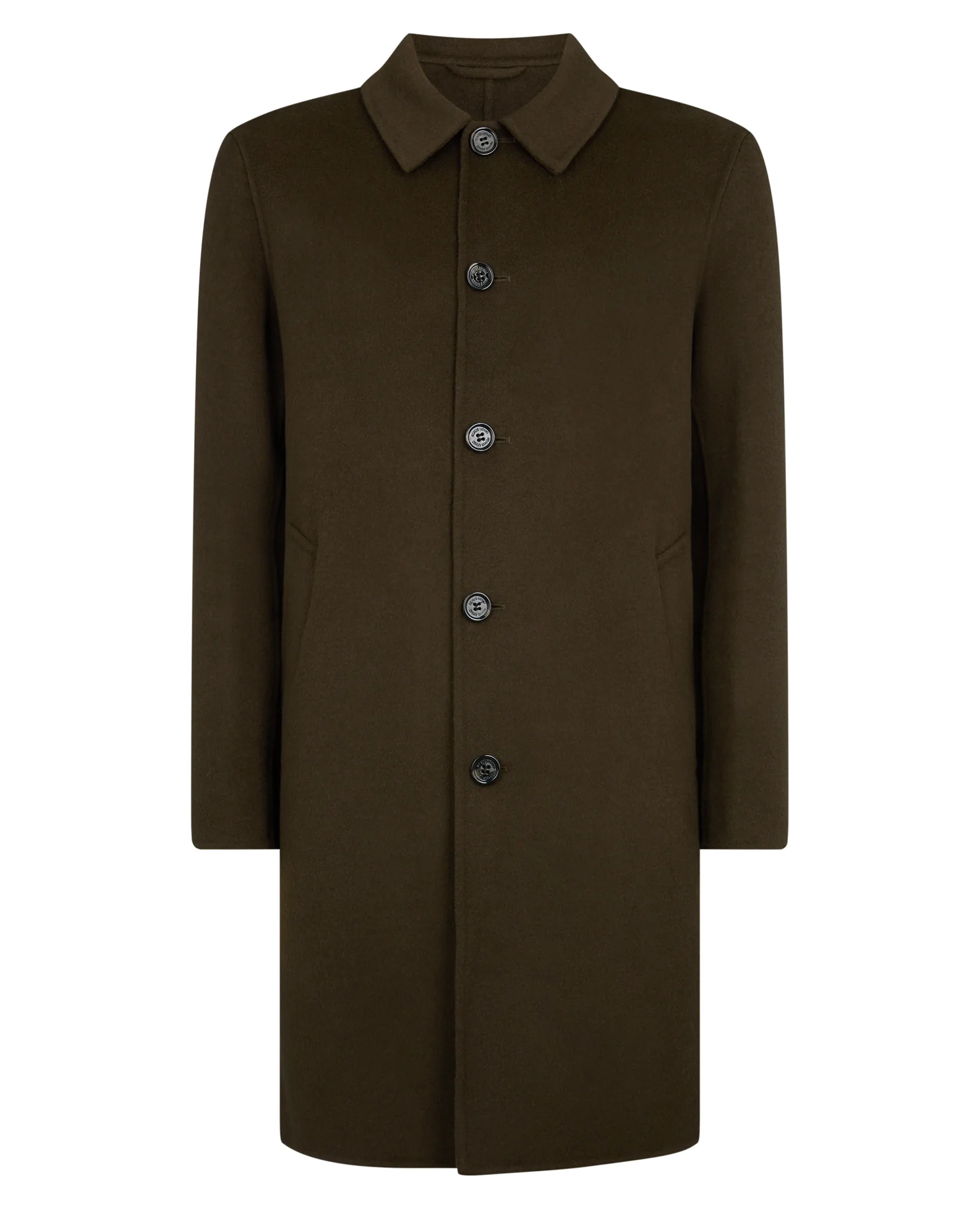 Tatum Relaxed Fit Wool Rich Overcoat - Image 7
