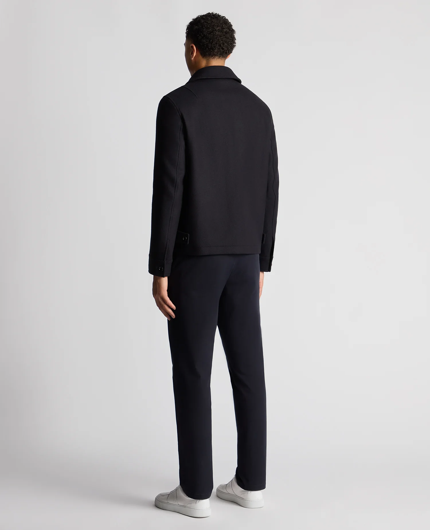 Tailored Fit Italian Wool Blend Jacket - Image 3